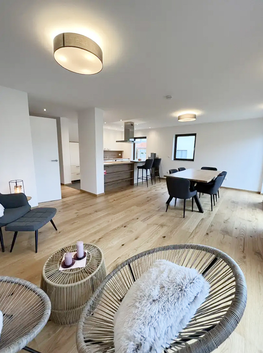 Musterhaus Wohnzimmer